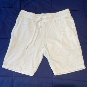 ASOS DESIGN 7” Jersey Skinny Shorts White